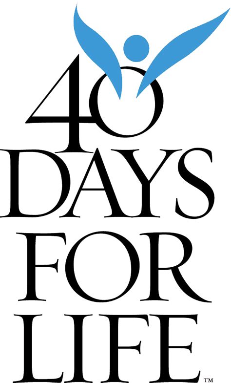 40 days for life - 40 Days for Life is an international organization that campaigns against abortion in more than 60 nations worldwide. [1] It was originally started in 2004 by members of the Brazos Valley Coalition for Life in Texas. The name refers to a repeated pattern of events lasting for 40 days in the Bible, such as Noah’s Ark, Moses’s 40 days on Mount ... 
